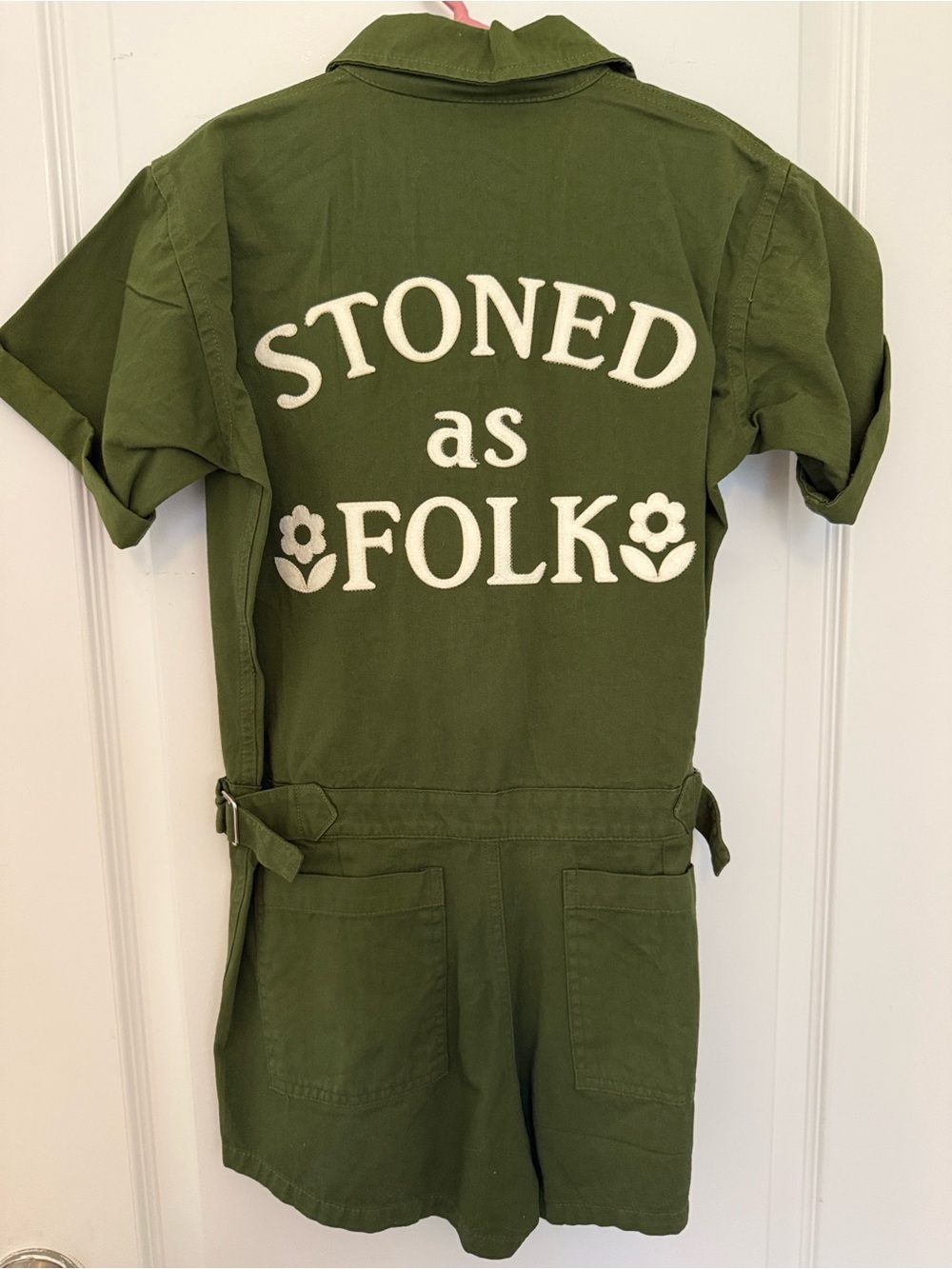 NWT Sugarhigh Lovestoned Romper - 'Stoned as Folk' XS